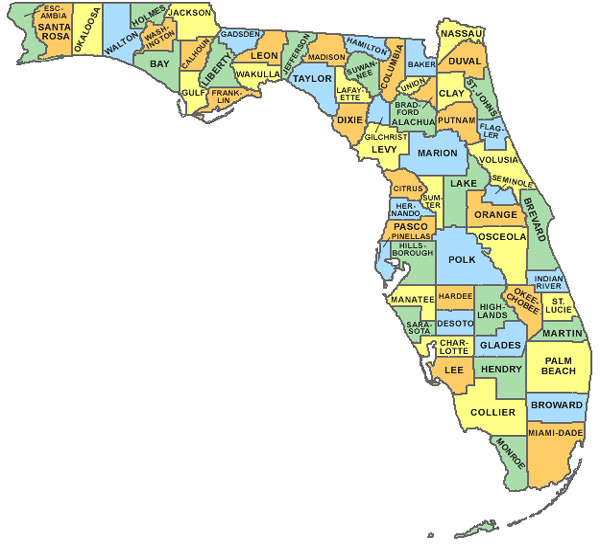 florida, map of florida,  florida beaches, florida state map, orlando florida, florida state parks, florida weather - map of florida