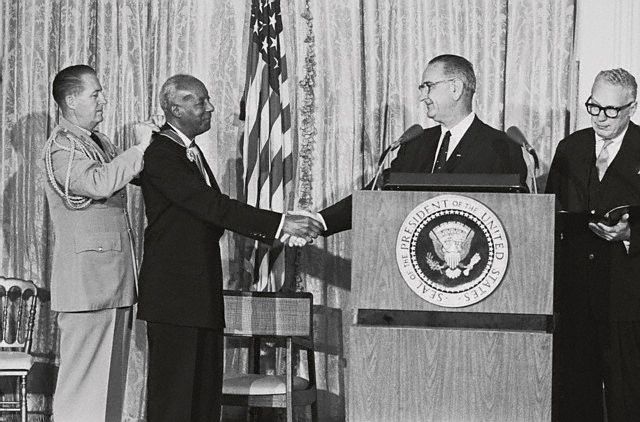 A Phillip Randolph - Lyndon Johnson